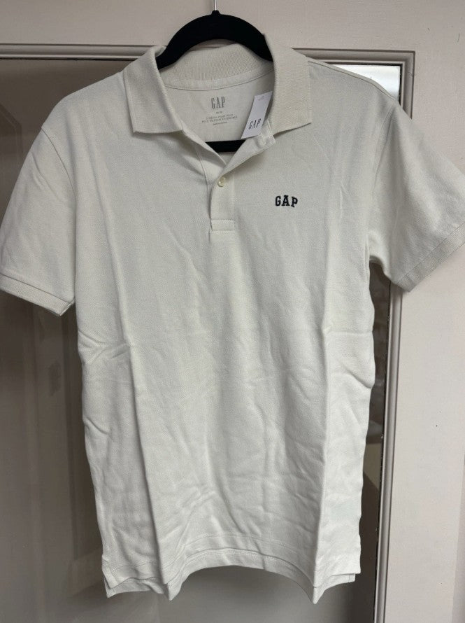 NWT 4-Pack Gap Men's Logo Piquae Polo Navy/White Size XS TP