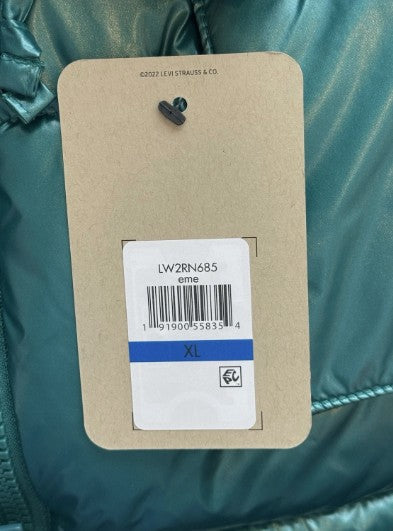 NWT Levi's Women's Megan Hooded Quilted Puffer Jacket Size: XL