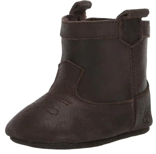 Ralph Lauren Unisex-Baby Marilee Crib Shoe New w/ Box, Size 3