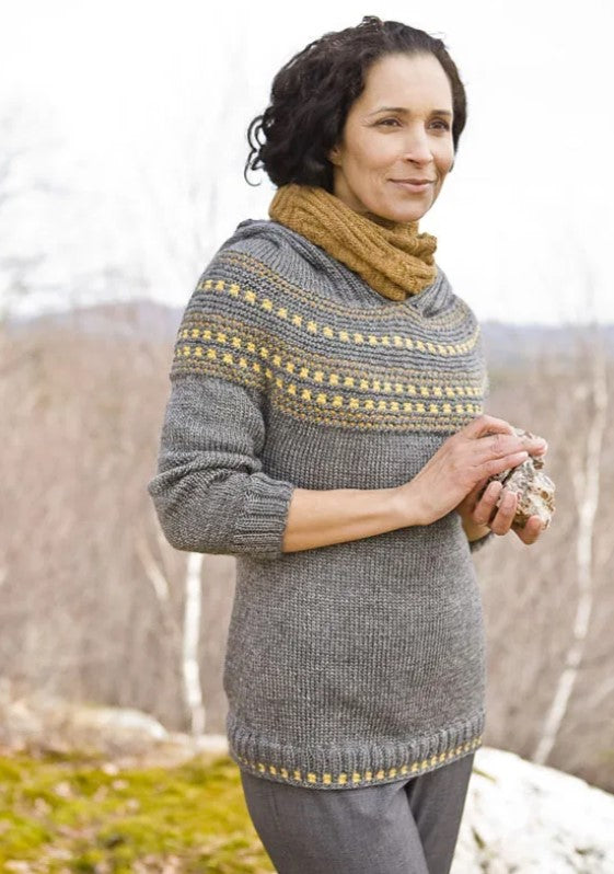 Norah Gaughan Vol 7 - Quarzo Pullover (PDF) - Price is for the whole book