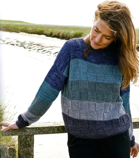 A FREE Lana Grossa Cool Wool Big Vintage Pattern - Pullover #49 (PDF)