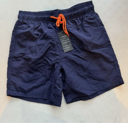 SILKWORLD Men's Swim Trunks Quick Dry Beach Shorts with Pockets Size: USA XS