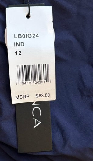 NWT La Blanca Women's Island Goddess Shirred Side One Piece Swimsuit Size: 12