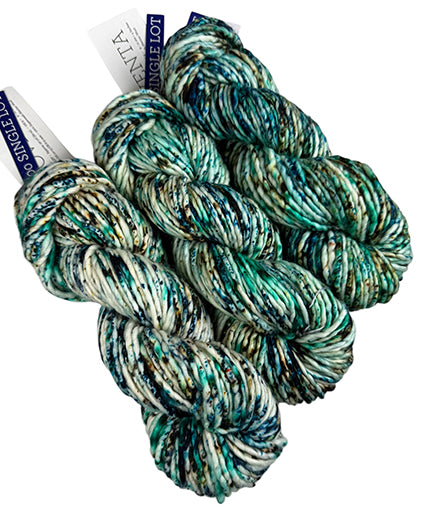 Malabrigo Noventa One of a Kind Bag - Sea Glass Storm (3 SKEINS)