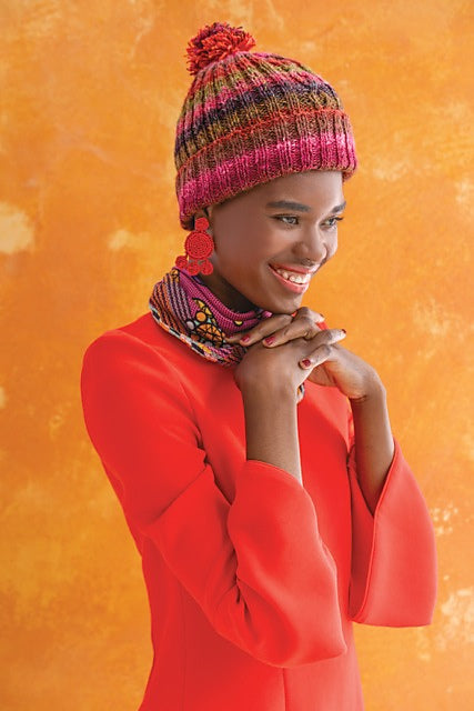 Noro Silk Garden Sock Pattern - Shimizu (PDF)
