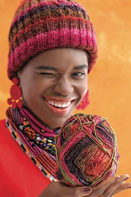 Noro Silk Garden Sock Pattern - Shimizu (PDF)