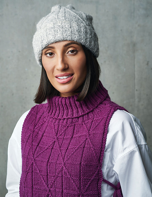 A Rowan Alpaca Soft DK Pattern - Broadgate Tabard (PDF)