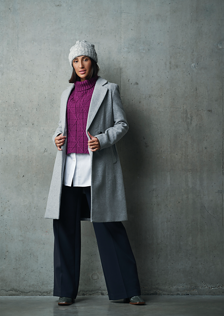 A Rowan Alpaca Soft DK Pattern - Broadgate Tabard (PDF)