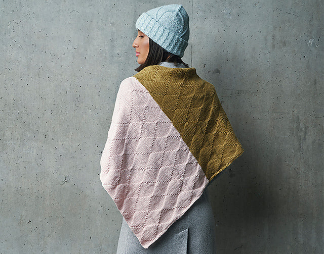 A Rowan Alpaca Soft DK Pattern - EC3 Shawl (PDF)