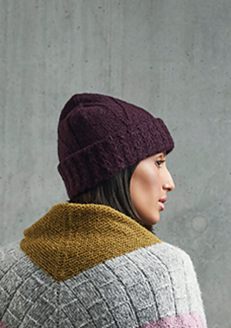 A Rowan Alpaca Classic Pattern - Shoreditch Hat (PDF)
