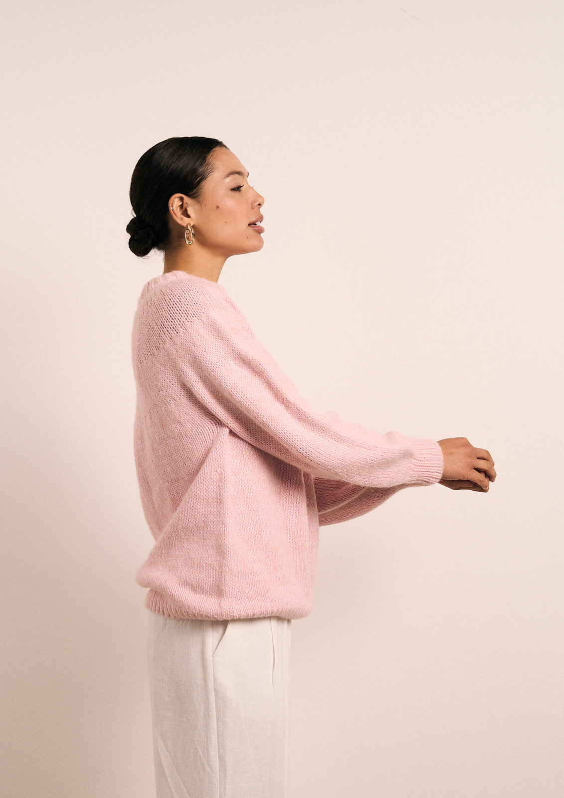 A Rowan Mode Alpaca Haze Pattern - Sigrid Pullover (PDF)