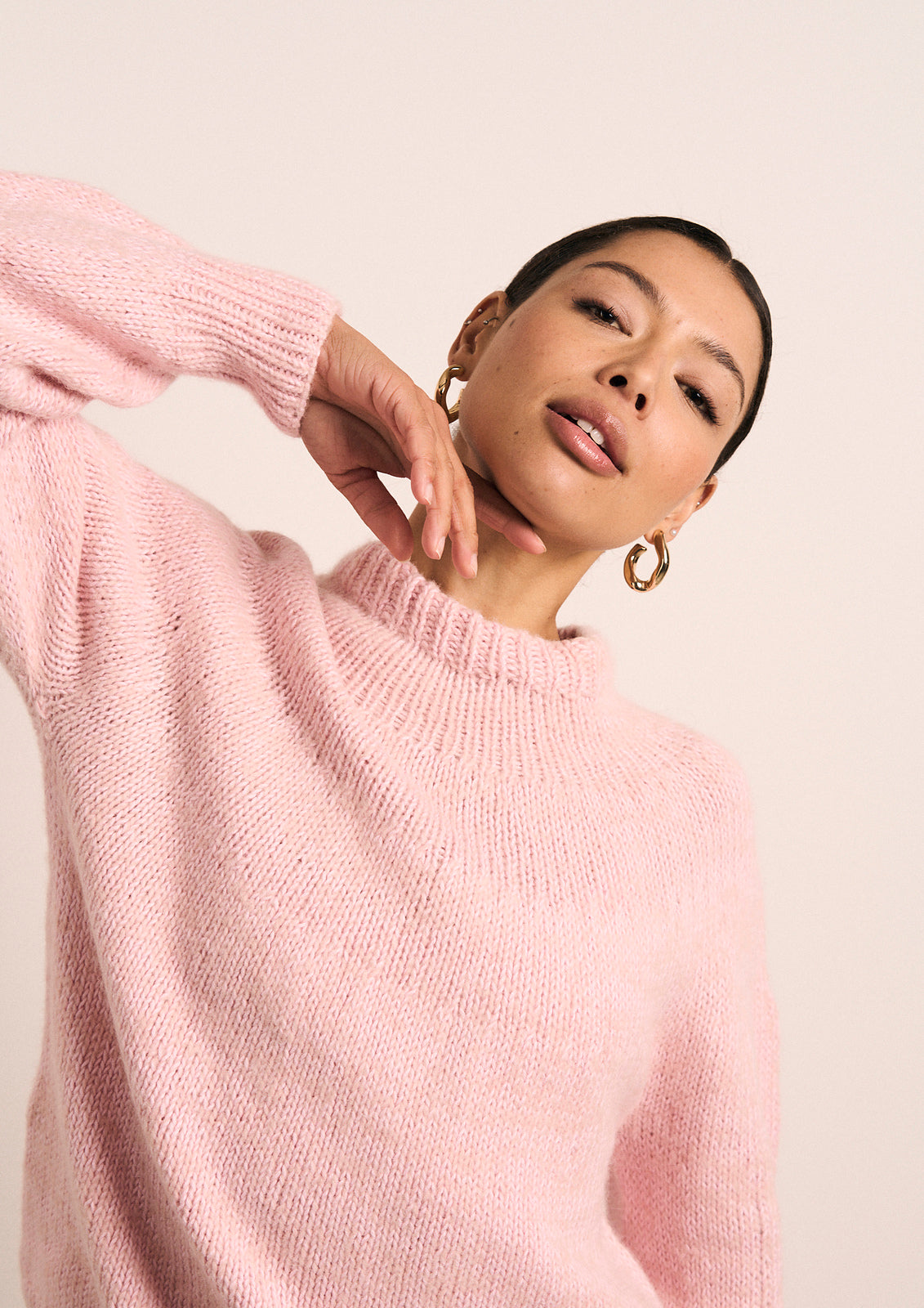 A Rowan Mode Alpaca Haze Pattern - Sigrid Pullover (PDF)