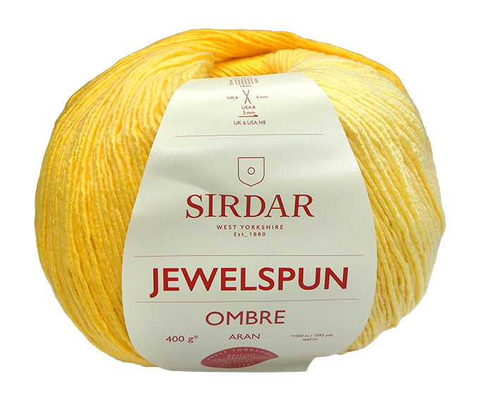 Sirdar Jewelspun Ombre - Golden Sun (Color #110) - GIANT 400 Gram Skeins
