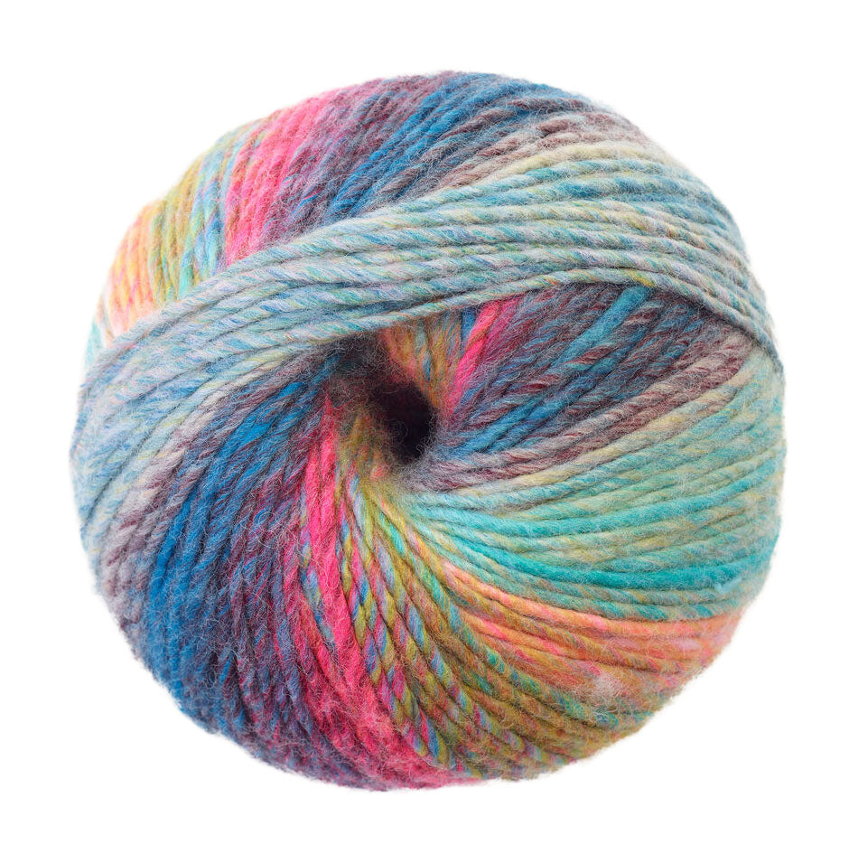 Sirdar Jewelspun with Wool Chunky - Precious Reef (Color #204) - BIG 200 Gram Skeins
