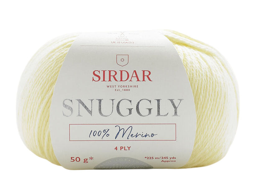 Sirdar Snuggly 100% Merino - Lemon (Color #91)