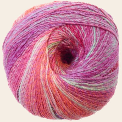Sirdar Jewelspun Aran - Glowing Garnet (Color #848) knitting and crochet yarn on sale at little knits