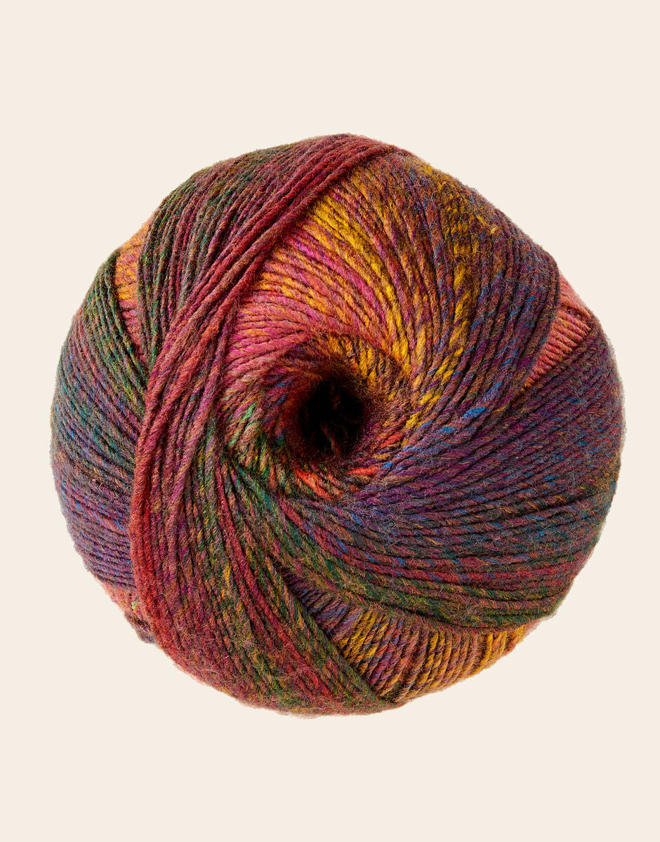 Sirdar Jewelspun Aran - Setting Sun (Color #843) knitting and crochet yarn on sale at little knits