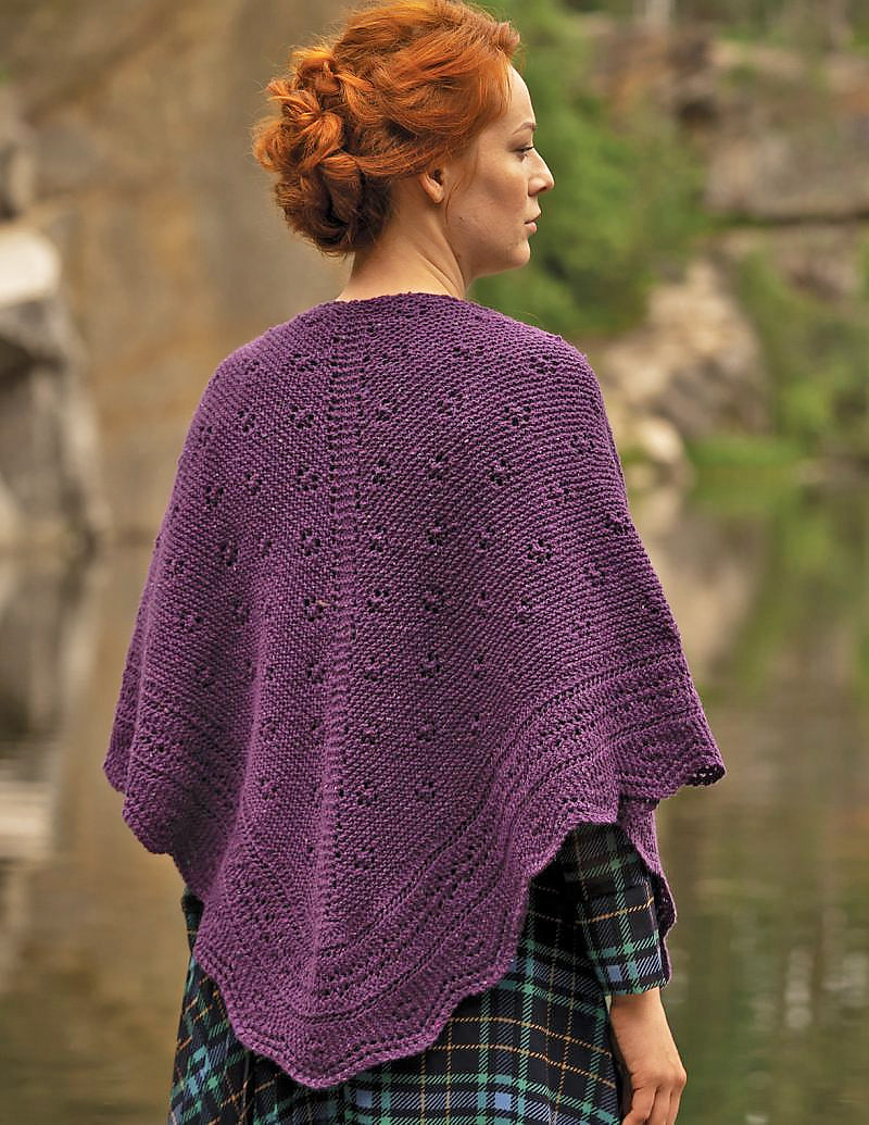 A Jody Long Alba Pattern - Skye Shawl (PDF File)