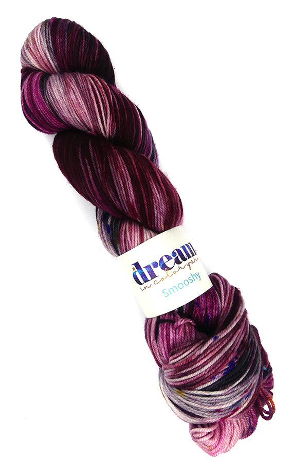 Dream in Color Smooshy One of a Kind - Rosy Plum - Lot C