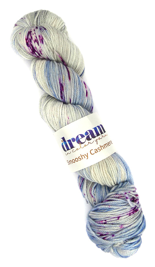 Dream in Color Smooshy with Cashmere One of a Kind - Blueberry Creme