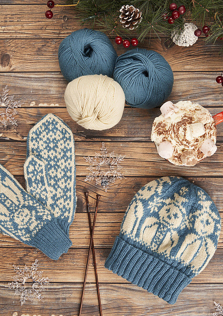 A Rowan Alpaca Soft DK Pattern - Snogmann Mittens (PDF)