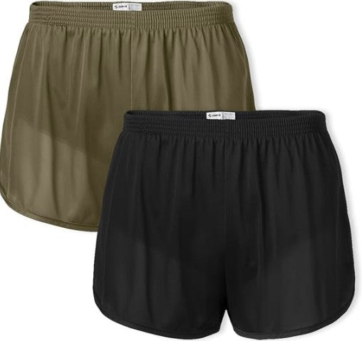 PAIRS OF TWO, NWT, Soffe Men's Original Silkie Ranger Panty, Running Shorts