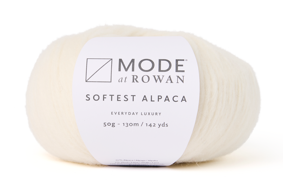 Mode at Rowan Softest Alpaca - Cloud (Color #14)