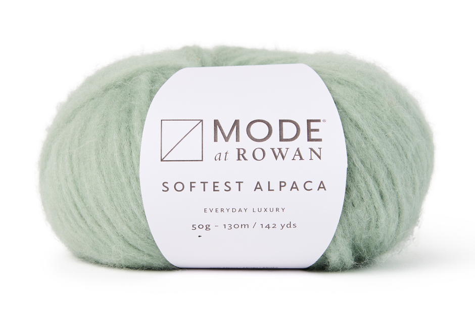 Mode at Rowan Softest Alpaca - Eucalyptus (Color #16)