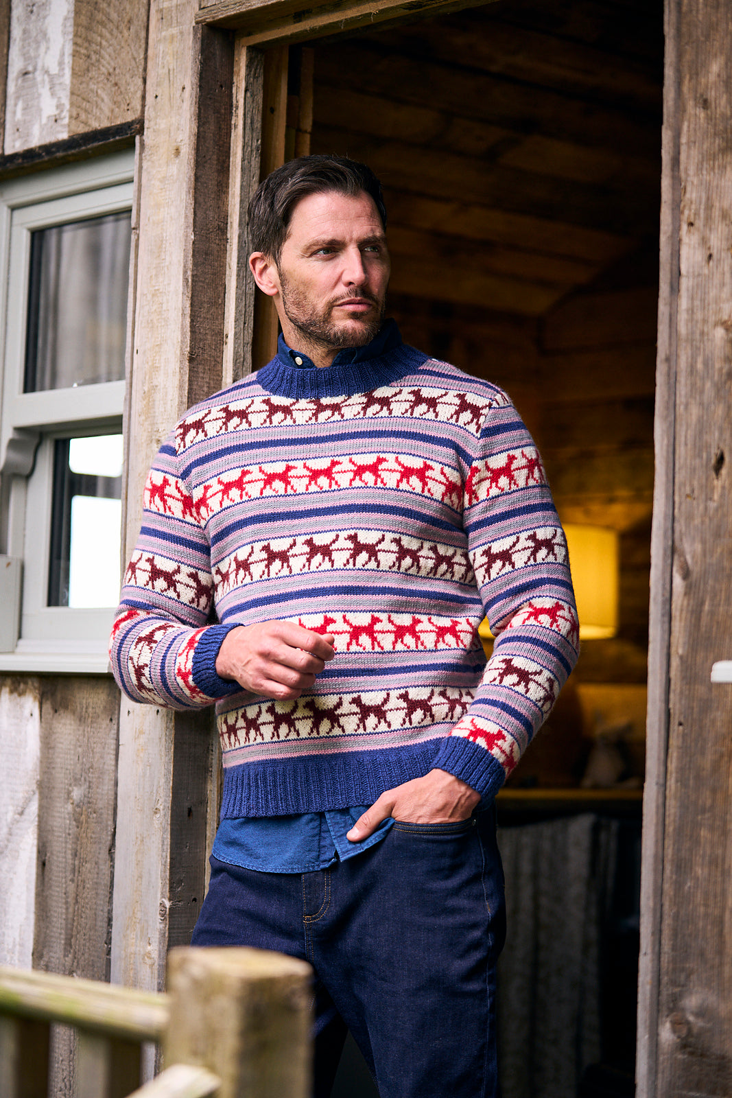 A Rowan Norwegian Wool Pattern - Spitsbergen Pullover (PDF)