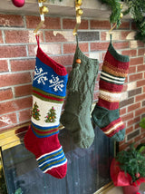 A FREE Berroco Ultra Alpaca Chunky Pattern - Blitzen, Dasher & Comet Stockings (PDF)