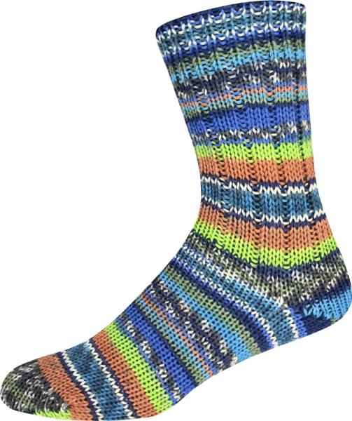Supersocke 6-fach Alpin - Glacial Hiking (Color #3199) - Big 150 Gram Skeins