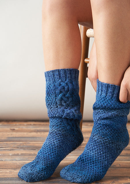 A Rowan Sock Pattern - Temple (PDF)