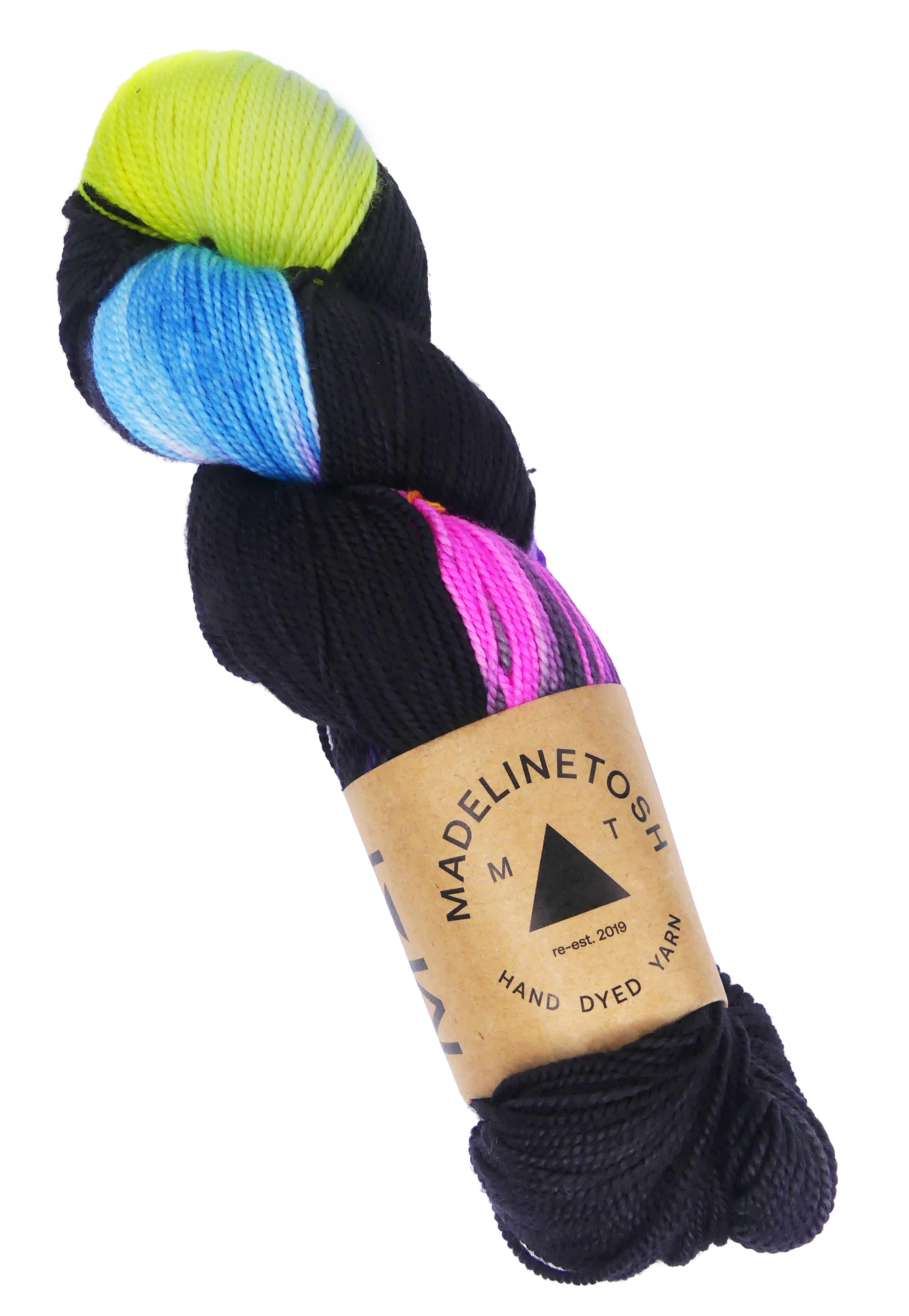 Tosh Sock - Black Rainbow