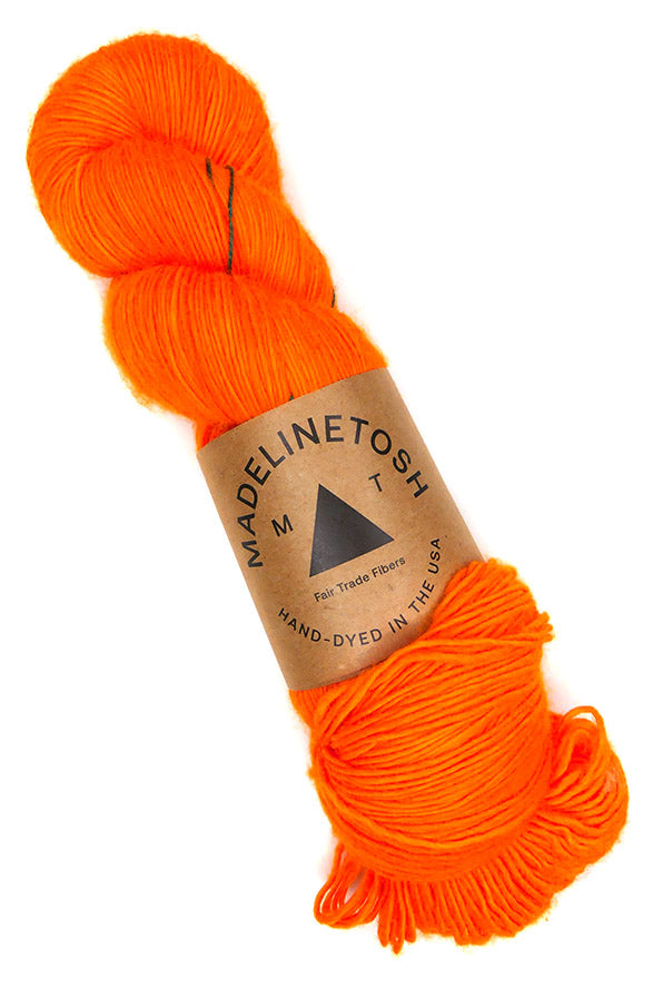 Tosh Merino Light One of a Kind - Blazing Neon Orange