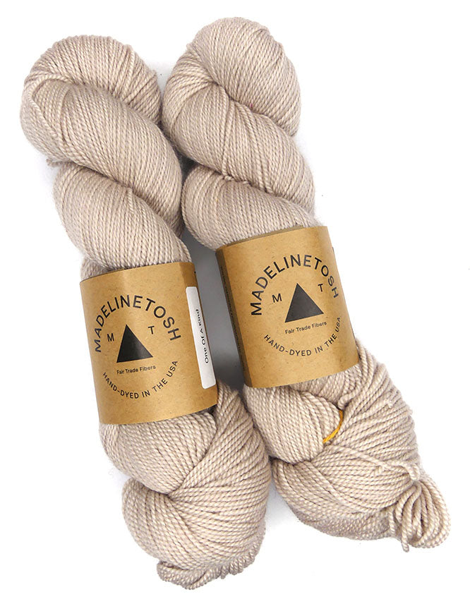Tosh Sock One of a Kind - Pearly Beige - Lot A - TWO SKEINS
