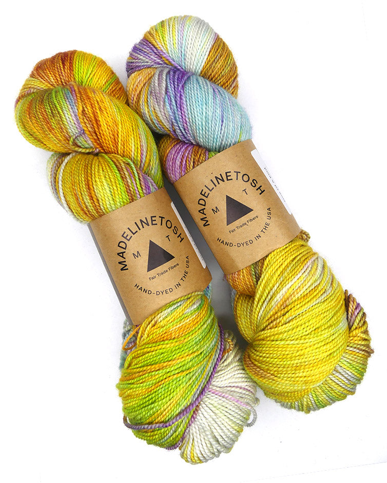Tosh Sock One of a Kind - Sunny Side of the Street - TWO SKEINS