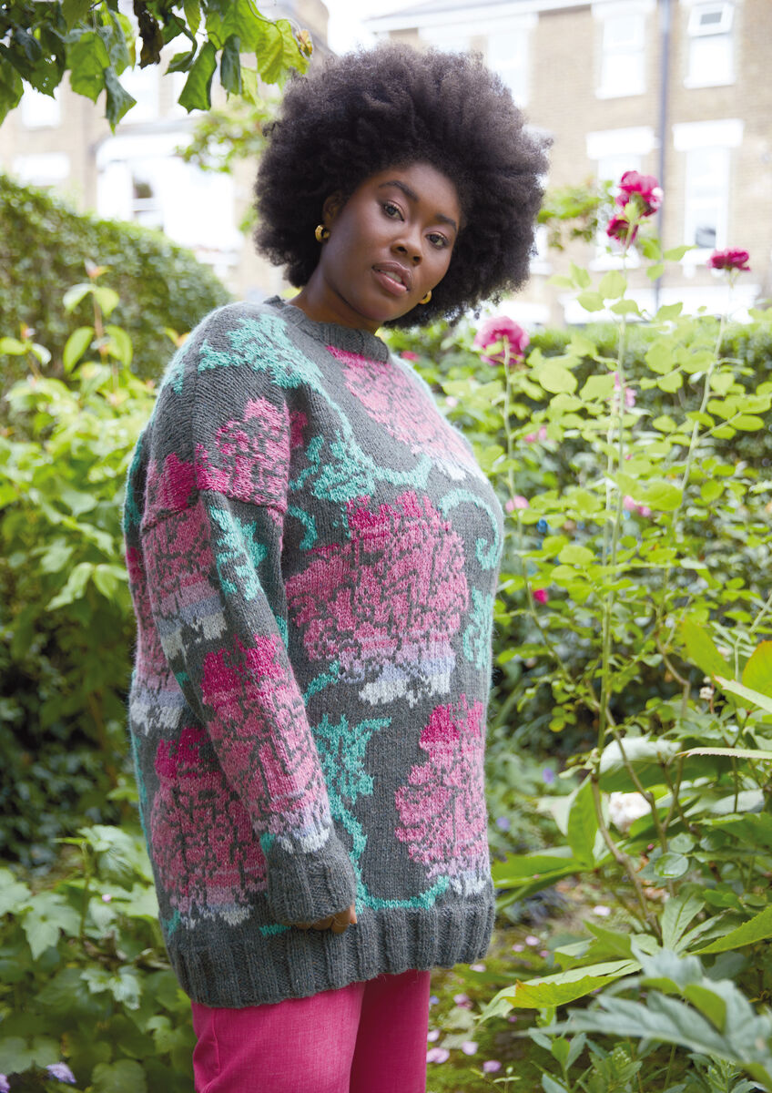 A Rowan Felted Tweed Pattern - Tropical Brocade (PDF)