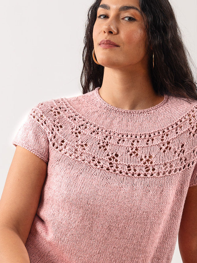 A Berroco Pattern - Violetear Top (PDF)