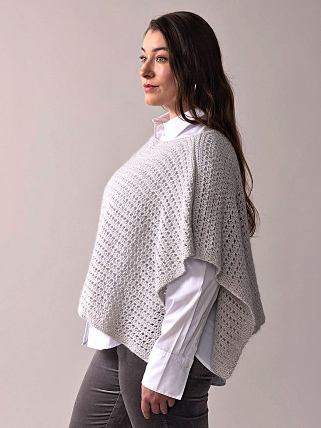 A FREE Berroco Crochet Pattern - Vanda Poncho (PDF)