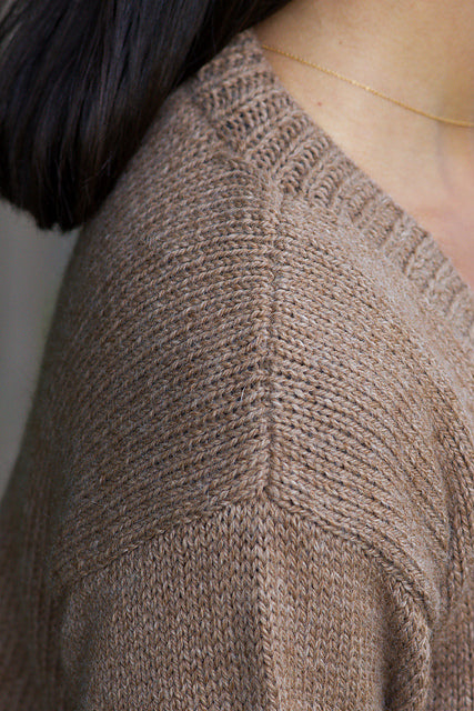 A FREE Cascade Woolpaka Pattern - Boyfriend Cardigan (PDF)