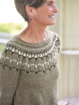 A Berroco Ultra Wool Fine Pattern - Wenham Sweater (PDF)