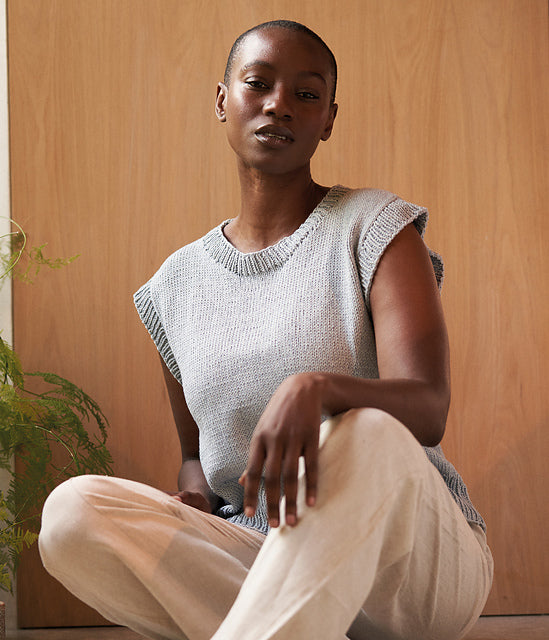 A Rowan Cotton Cashmere Pattern - Wisteria (PDF)