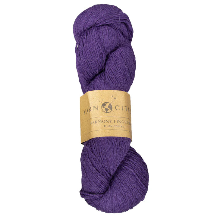 Yarn Citizen Harmony Fingering weight yarn - Huckleberry on sale at Little Knits