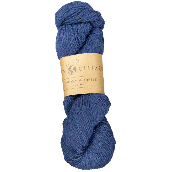 Yarn Citizen Harmony Worsted - Deep Sea on sale at Little Knits