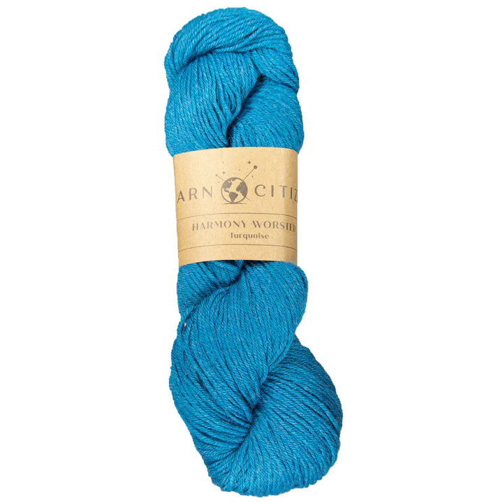 Yarn Citizen Harmony Worsted - Turquoise on sale at Little Knits