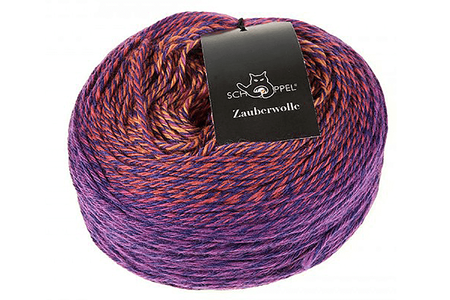 Schoppel Zauberwolle - A Bed of Fuchsia (Color #1536)