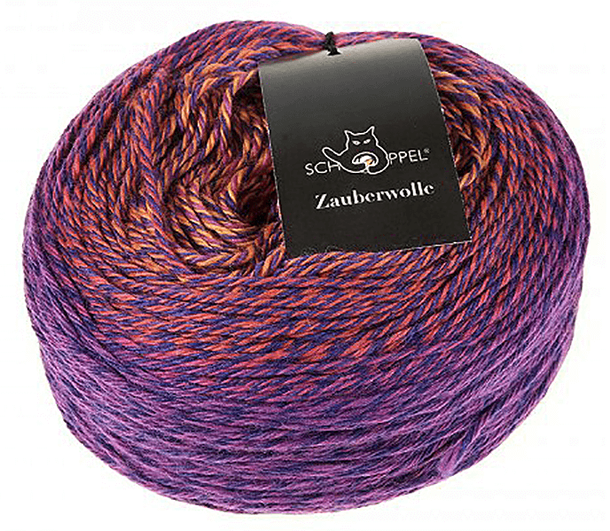 Schoppel Zauberwolle - A Bed of Fuchsia (Color #1536)