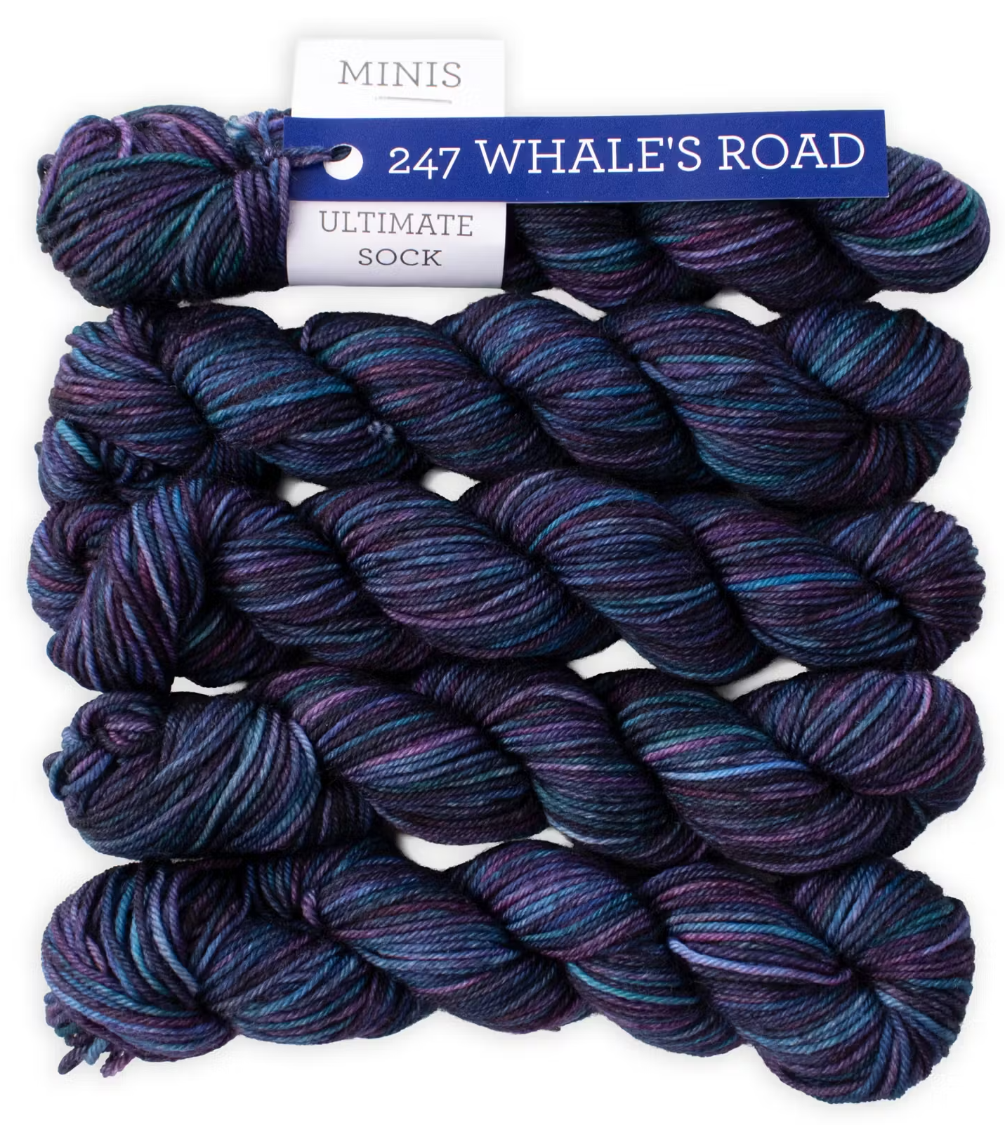 Malabrigo Ultimate Sock Minis - Whale's Road