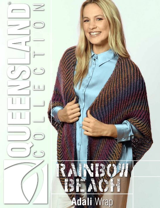 A Queensland Rainbow Beach Pattern - Adali Wrap - PDF File