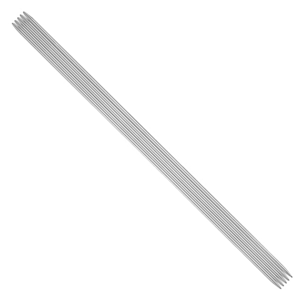 addiSteel Steel Double-pointed Needles - 20cm - US Size 1 (2.5 mm)